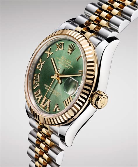 rolex datejust green oyster|Rolex Datejust 31 oystersteel.